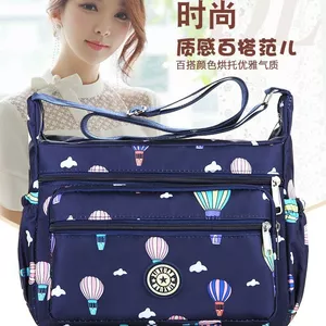 Vải Oxford Túi Vải Hoa Người Cao Tuổi Trung Niên Túi Mẹ Nữ Túi Khí Quyển Thời Trang Túi Xách Một Vai Dung Tích Lớn