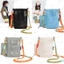 Túi đeo chéo PYCOU, Nhiều màu có túi Mini Túi lưới Nylon, Chất liệu lưới nhẹ phong cách Hàn Quốc Túi điện thoại di động dung tích lớn cho bé gái