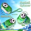 HT3 2026 Bóng Đá Xoay EDC Fidget Thanh Trượt Kim Loại Cao Cấp Từ Thẻ Đẩy Đồ Chơi Di Động Xe Móc Khóa TH3