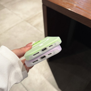 Từ Tính Màu Lớn Mỏng Qua Siêu Mỏng Chống Rơi Điện Thoại Mặt Sau Ống Thích Hợp Cho IPhone 11 12 13 14 15 PRO MAX 15 14 Plus