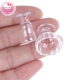 Moonlights 17 Cái / bộ 1: 12 Nhà Búp Bê Thu Nhỏ Trong Suốt Bộ Đồ Ăn DIY Đồ Chơi Nhà Bếp EN