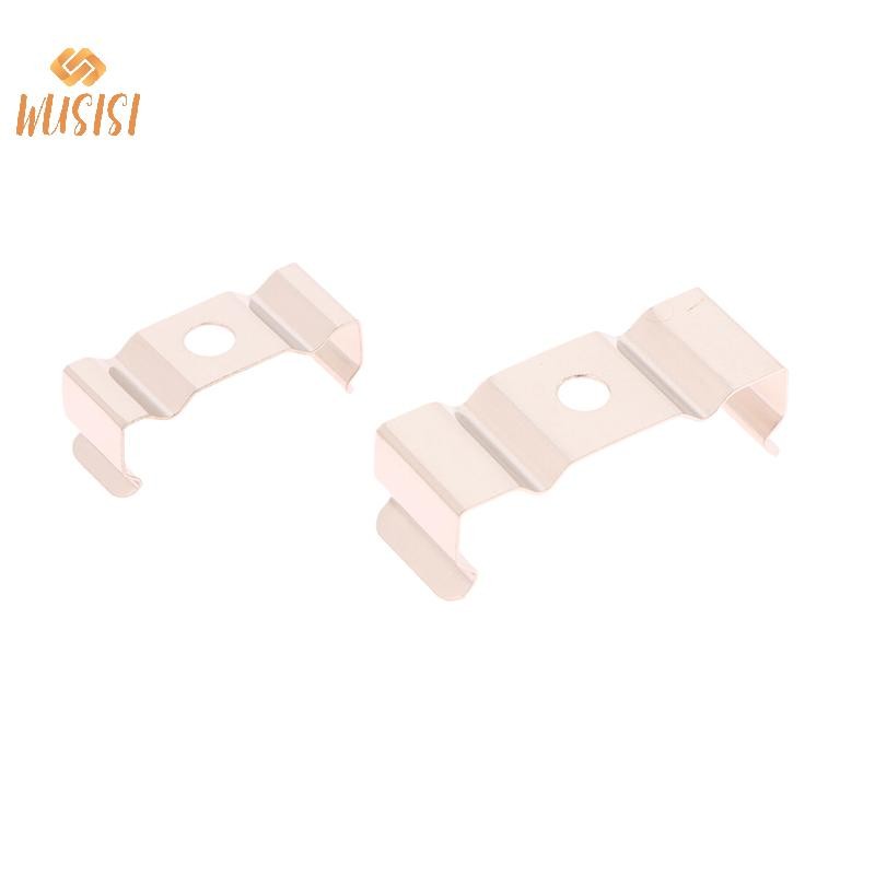[WUSISI] 50 Cái T5 / T8 Giá đỡ ống LED Kẹp giá đỡ cho ổ cắm đèn / Đèn trần / Đèn cố định cho thiết bị điện gia dụng MỚI