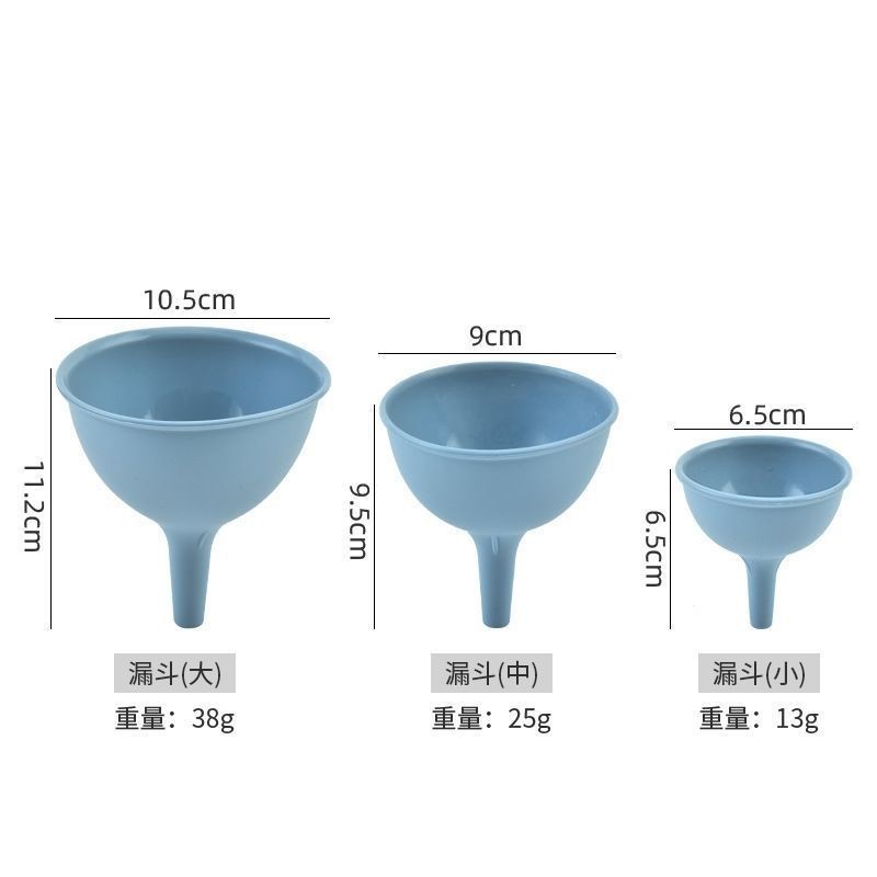 Phễu Silicon Nhà Bếp Đổ Dầu Rượu Sữa Lỏng Bột Đậu Dụng Cụ Pha Chế Plus Kích Thước Cỡ Rộng Phễu Công Nghiệp