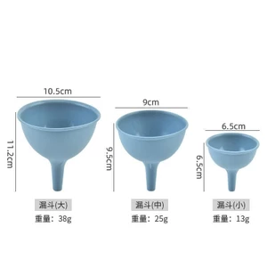 Phễu Silicon Nhà Bếp Đổ Dầu Rượu Sữa Lỏng Bột Đậu Dụng Cụ Pha Chế Plus Kích Thước Cỡ Rộng Phễu Công Nghiệp