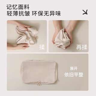 Du Lịch Túi Nén Một Lớp Túi Bảo Quản Hành Lý Ba Mảnh Phù Hợp Với Quần Áo Túi Bảo Quản Di Động Polyester Mở Rộng Có Thể Được Bảo Quản