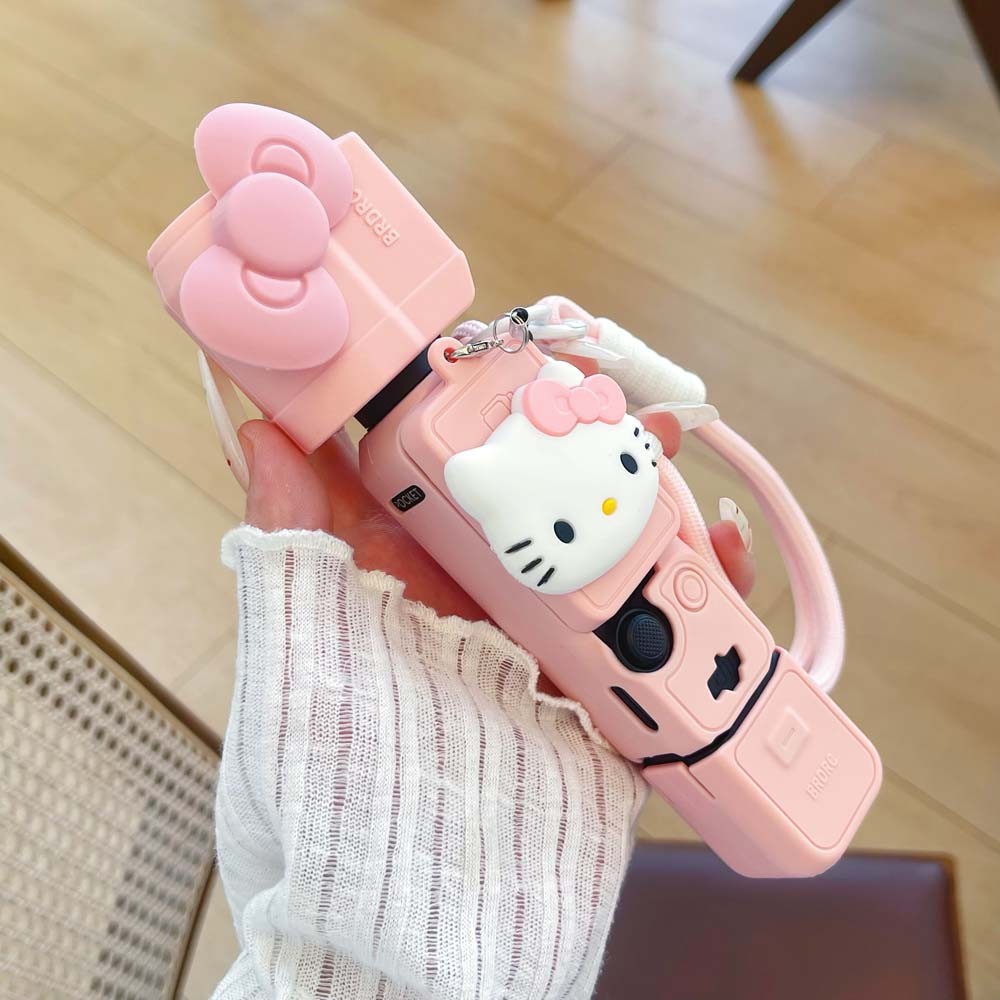 Vỏ bảo vệ silicon hoạt hình hello kitty dễ thương DJI Pocket 3