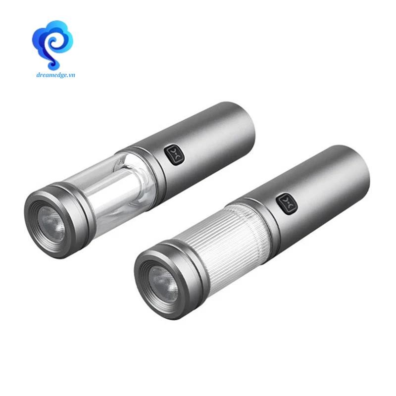 Đèn cắm trại LED đa chức năng có thể sạc lại qua cổng Type-C, phù hợp cho chiếu sáng trong lều khi cắm trại