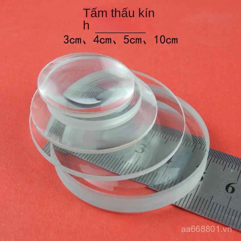 Ống thấu kính quang học lồi phẳng lõm kép cho máy ảnh/thiên văn, vật liệu tự chế, lắp ráp thủ công