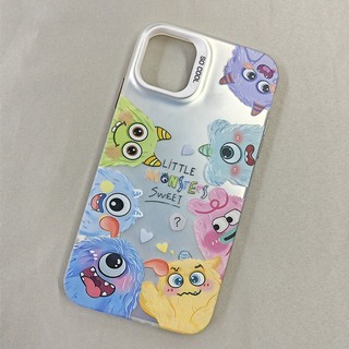 Ốp Lưng iPhone Quái Vật Dễ Thương Công Nghệ IMD Chống Trầy | Tương Thích iPhone 16/15/14/13/12/11 Pro Max/XR/XS Max