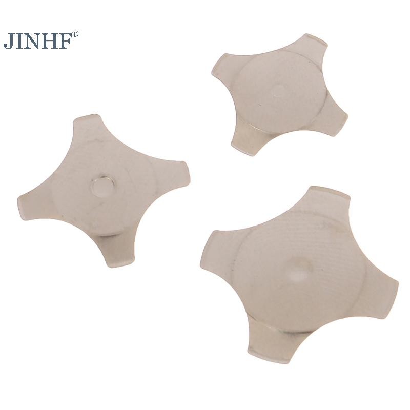 JINHF 20 CÁI 10 Có Điểm Hình Chữ Thập Kim Loại Dome Reset 5 6 7 8.4 10 12 14 16 MM Màng SPST Xúc giác bật / tắt tạm thời HOT
