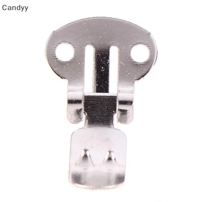 NDY 10 Chiếc Thép Không Gỉ Hoa Giày Kẹp Trang Trí Trên Phát Hiện DIY Thủ Công Khóa N