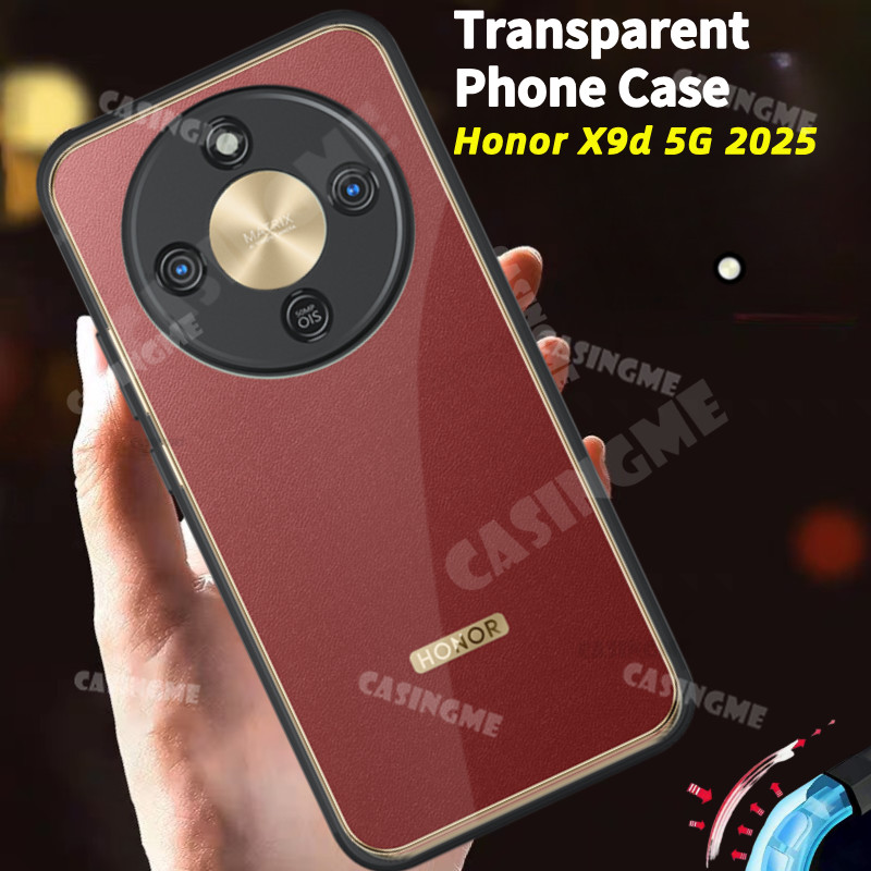 Honor X9d 5G 2025 Vỏ Trong Suốt Mờ Cho Honor X9d X9 X 9d HonorX9d X9c X 9 d X9d Smart 4G 5G 2025 Acrylic Bảo Vệ Toàn Diện Ốp Lưng Chống Sốc Ốp lưng Siêu Mỏng