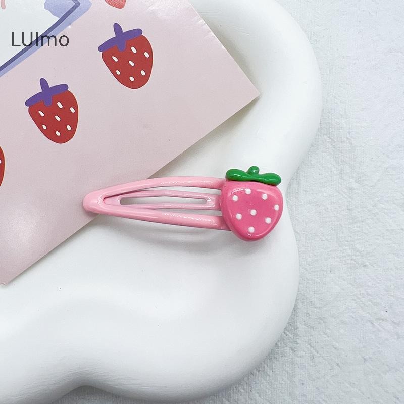 LUImo - 2 Chiếc Kẹp Tóc Màu Hồng Dễ Thương Cho Bé Gái