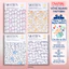 Vở Kẻ Ngang B5 Tập Sinh Viên 72 Trang Bìa Pattern Dễ Thương Chống Nước Vở Ghi Chép, Viết Bài NB5-07-0604 -AT