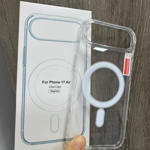 Thích hợp cho iPhone 17, 17 Pro, 17 Air, 17 Pro Max, 16 Pro Max, Ốp điện thoại acrylic trong suốt chống sốc