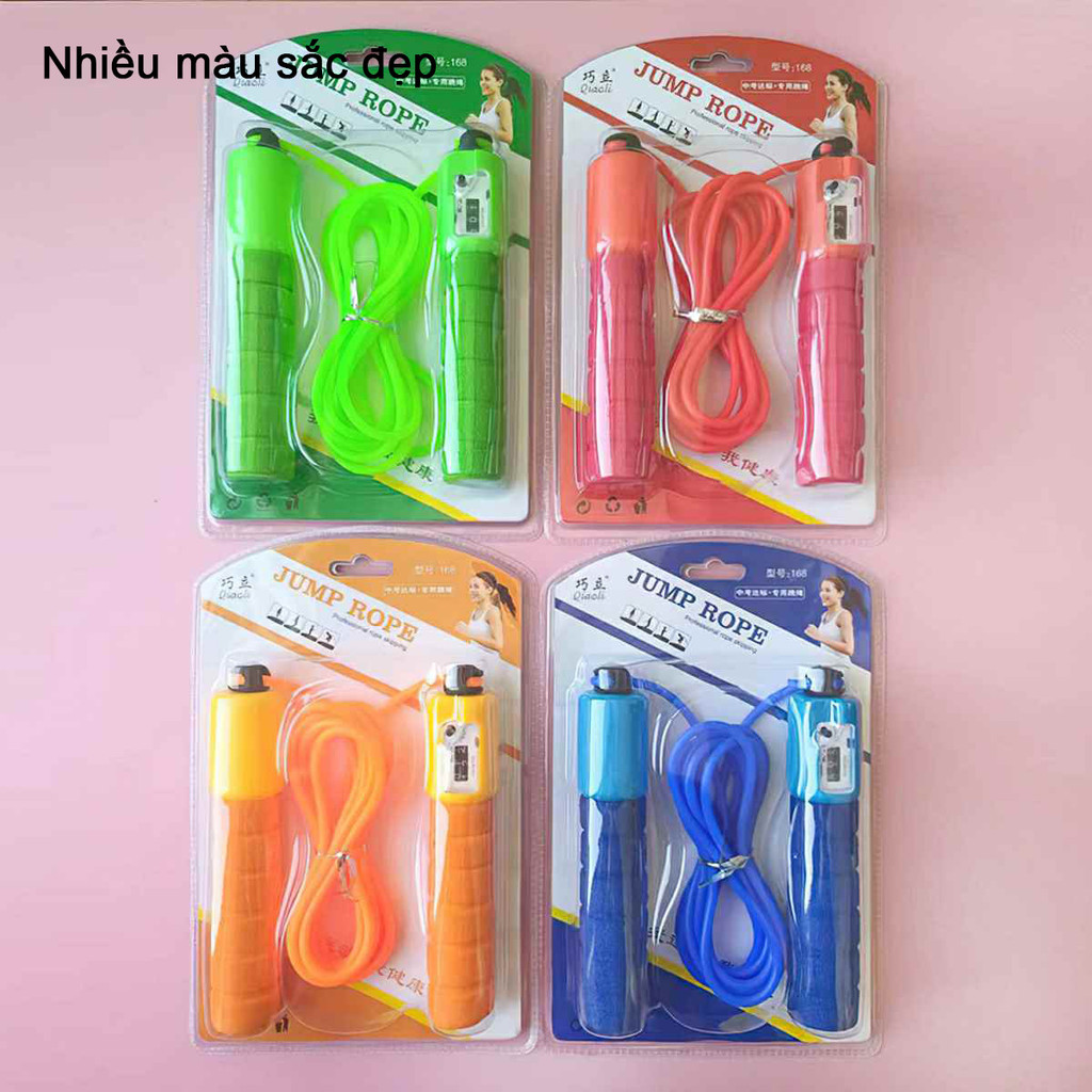 MB6 Dây Nhảy Tập Thể Dục Đếm Số FX02 Tự Động 2,3M,Dụng Gụ Tập Thể Thao Tại Nhà MALAN