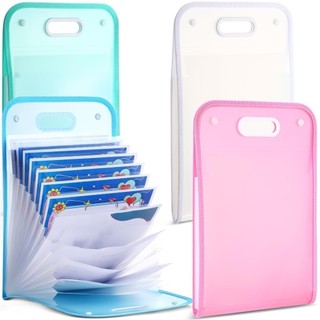 【COD】Túi Đựng Tài Liệu PP Mờ, Thiết Kế 13 Ngăn Tiện Dụng Giúp Lưu Trữ Và Tổ Chức Tài Liệu