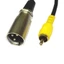 Cáp thính giác đồng BTM Kết nối rạp hát Phono đơn đến 3Pin Nam