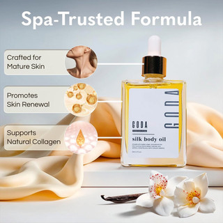 Goda Silk Body Firming Oil for Women Refreshing Non-greasy 50ml