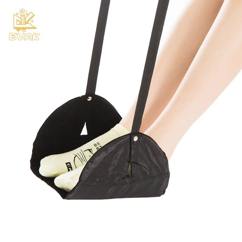 Alittlesetrtu 1PC Có Thể Điều Chỉnh Chiều Cao Chân Còn Lại Máy Bay Để Chân Chất Lượng Cao Bọt Di Động Du Lịch Để Chân Mang Theo VN