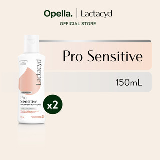 Bộ 2 chai Dung Dịch Vệ Sinh Phụ nữ Lactacyd Pro Sensitive Cho Da Nhạy Cảm 150ml/ chai