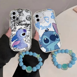 Stitch Heart Smile Star Chain Case cho Realme C71 C73 C75 C61 C75X 14 14T Note 60 60X 50 C63 C65S C55 C53 C51 C35 10 9 Pro 8 C21Y C25Y C2 C67 4G 5G Vỏ Điện Thoại TPU