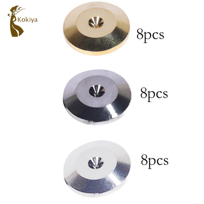 Kokiya 8x 25 X 5mm Loa Spikes Miếng Lót Thảm, Chân Đế Cho Khuếch Đại