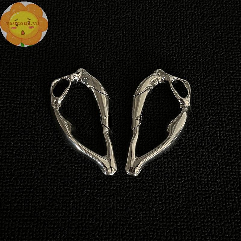 VASTJI Kim Loại Hình Đặc Biệt Carabiner Móc Khóa Đa Năng Leo Núi Xe Chìa Khóa Gothic Ba Lô Trang Trí Eo DIY Y2K VN
