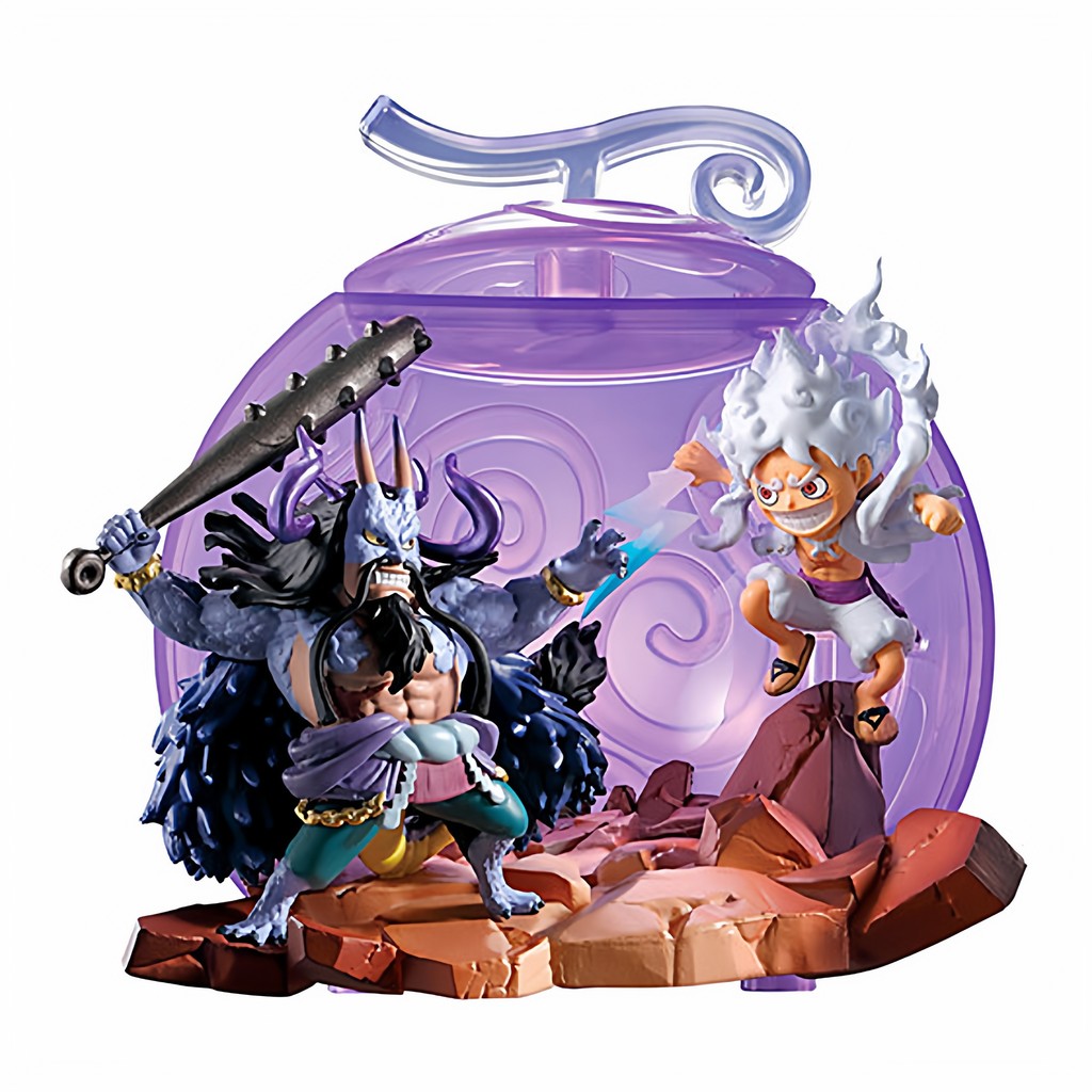[BTF] BANDAI One Piece Devil Fruit Gashapon Doll Modeling 01 Kaido Luffy GGH5