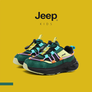 Giày thể thao trẻ em Jeep 2025 lưới thoáng khí, phù hợp cho bé gái và bé trai chạy bộ