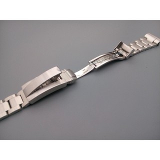 Dành cho dây đeo Rolex 21mm deepsea thép không gỉ rắn dây đeo đồng hồ cong có thể điều chỉnh khóa móc 44mm dây đeo