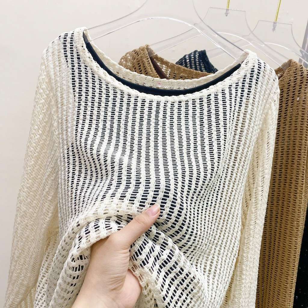 Áo Thun Lưới Nữ Bigsize Cô Nhỏ Mặc Mát Thoải Mái Dễ Chịu Cho Các Nàng Mũm Mỉm A317+A318
