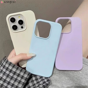 Dành Cho Xiaomi 17 Pro Max 15 14 13 Pro Ultra Xiaomi17 Xiaomi17ProMax Xiaomi15 Ốp Điện Thoại Kẹo Đơn Giản Màu Trơn Dopamine Nhiều Màu Sắc Mờ Mờ Vỏ Mềm Ốp Lưng