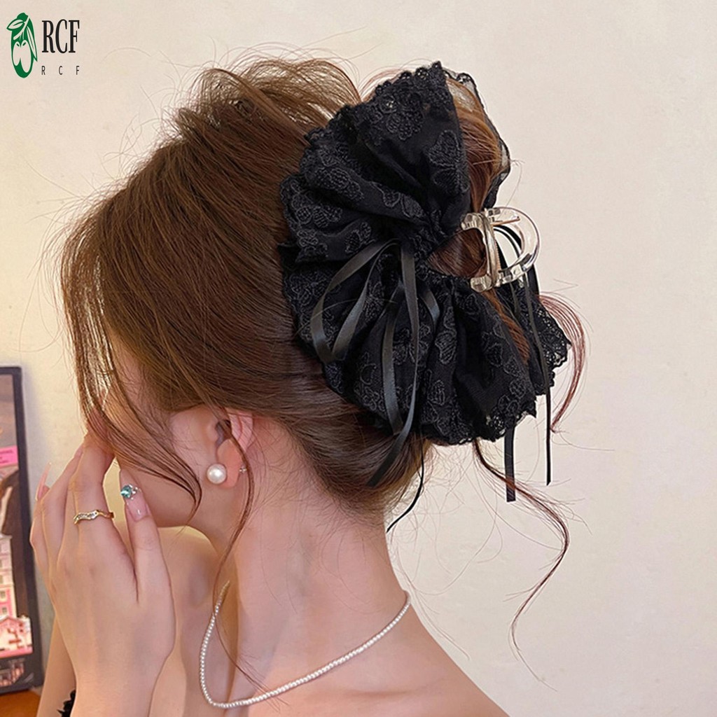 Kẹp tóc nơ đa năng cho phụ nữ, phù hợp với nhiều loại mái tóc