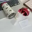 Floral Kitten Design 550ml Dual-DrinkCup, Dung Tích Lớn Di Động 316 Chai Nước MỚI