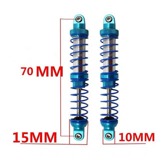 🔥Phuộc Giảm Sóc phụ kiện xe rc Phuộc Nhún R RC1 / 10 Leo Núi Xe Kim Loại Giảm Chấn Thủy Lực Hai Tầng Lò Xo Giảm Chấn TRX4 SCX10 90046