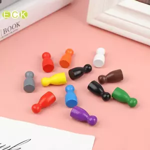 100 Chiếc Đường Kính Tốt Gỗ Miếng Cờ Vua BoardGame Phụ Kiện MarkingColor Đẹp