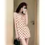 Áo Vest cổ chữ V ngọt ngào cổ chữ V có dây buộc cho nữ không tay Retro Phong cách mới Tính khí mùa hè Sli