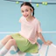 Áo thun bé gái trẻ em mùa hè, tay ngắn, chất liệu siêu mỏng nhanh khô, kiểu dáng lớn