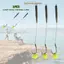 IAPPORTUNIA 5 chiếc Móc câu tóc, Móc câu cá có sẵn 3 # -10 # Móc câu cá chép, Thiết bị 2025 Pesca Chép giàn câu cá mồi câu cá