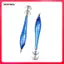 Xanh nhạt / Cam / Trắng 5 Chiếc Mực Mồi Câu Cá Mồi Cứng Tay-Fish Giải Quyết Dụng Cụ Jig Móc Nước Mặn 9,5cm