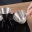 Thép không gỉ 316 Cà Phê Khai Thác Cà Phê Cửa Hàng Đồ Dùng Ý Cốc Espresso Cốc Đo Với Cân Chất Lỏng Kết Nối Ounce Cốc 26.6.15