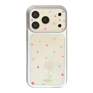 [Sheren] Ốp Điện Thoại Ngôi Sao Toàn Màn Hình Gilt Thích Hợp Cho i17 16 15 14 13 12 11 pro max Vỏ Bảo Vệ Chống Sốc