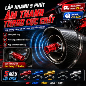 ⚡Ship Nhanh⚡Âm thanh turbo thật Còi xả ô tô | Mô phỏng tăng áp Bộ phát âm thanh xả | Thể thao mạnh mẽ Còi turbo xe máy