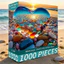 Câu đố ghép hình khó khăn dành cho các chuyên gia xếp hình đầy thử thách Teaser trí não 1000 mảnh. Quà tặng sinh nhật hoặc ngày lễ độc đáo