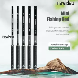 Cần quay siêu nhẹ NEWIDEA, Cần câu cá Pike 1.6m-2.7m Cần câu bằng Carbon, Kỹ thuật đúc Chất liệu sợi Cần câu Bass cấp chuyên nghiệp Câu cá dòng