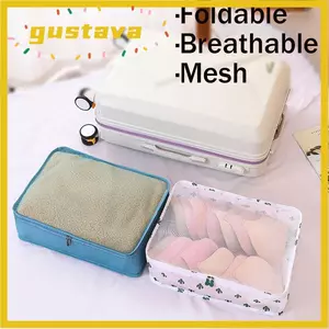 Túi Bảo Quản Du Lịch GUSTAVA, Lưới Quần Áo Tiddy Sắp Xếp Quần Áo Bên Trong Phân Loại, Giày Thoáng Khí Đóng Gói Quần Áo Lưu Trữ Du Lịch