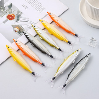 ENWEI 1 Cái [Ocean Series] Bút hình cá muối Bút bi mới lạ dành cho học sinh Đồ dùng văn phòng phẩm trường học