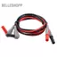 Belleshopp Bộ dụng cụ kiểm tra Akozon P1300D Bộ kiểm tra vạn năng kỹ thuật số điện tử có kẹp Bộ mẹo thăm dò có thể thay thế