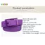 < Honeyba > Loại Kẹo Thời Trang Nam Nữ Yêu Thích Đa Năng Đai Silica Gel Đai Nhựa Bảo Vệ Dị Ứng Bảo Vệ Môi Trường Đai Đẹp
